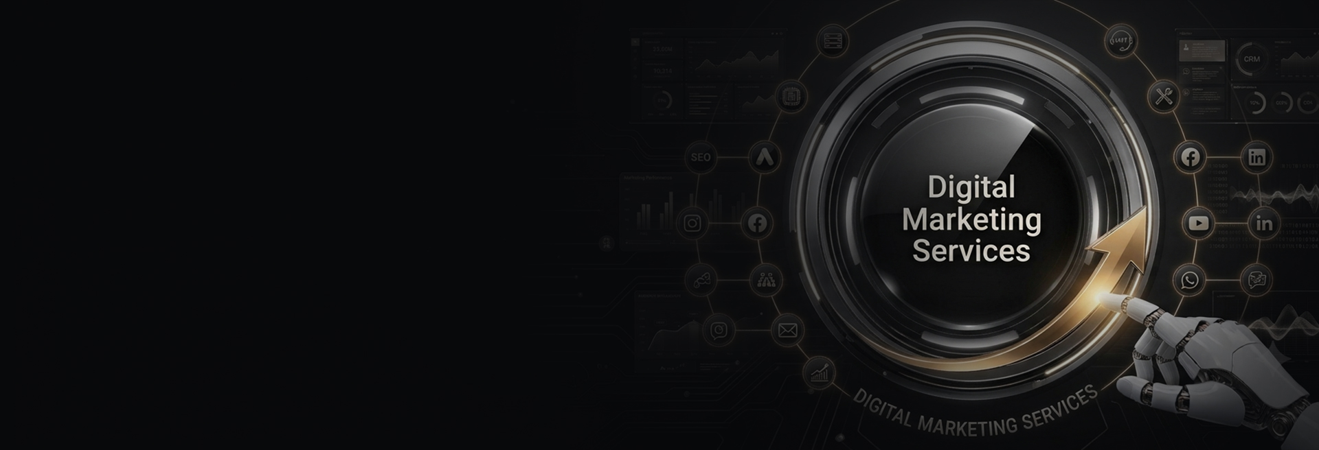 Data-Driven Digital Marketing Agency Operations Framework Layout
